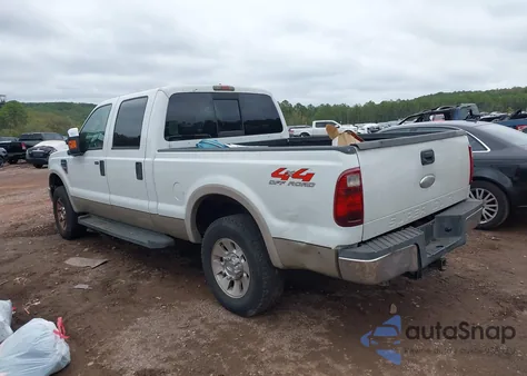 2008 Ford F-250 Lariat из США, поврежденный, VIN 1FTSW21R78ED25386